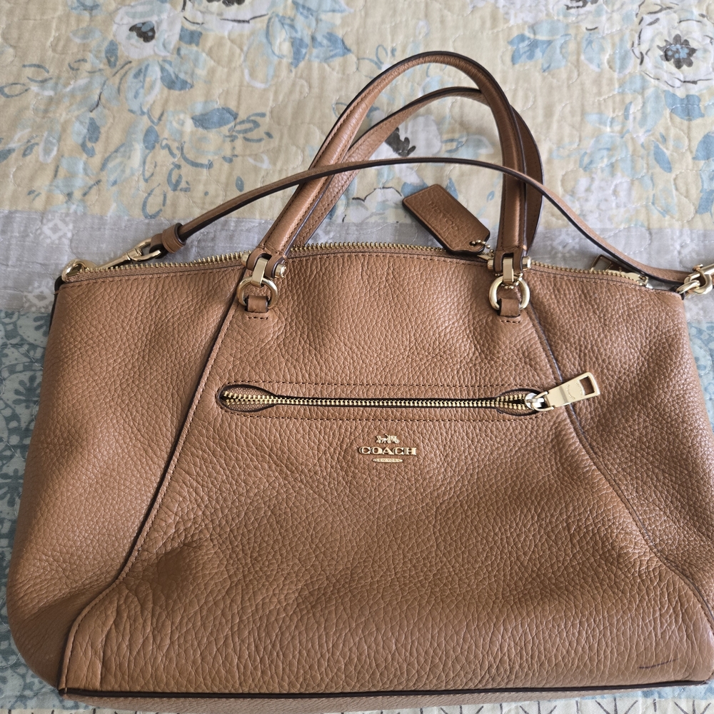 Coach Tan Leather Women's Bag